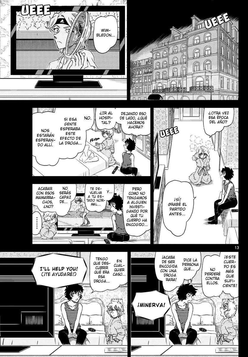 Detective Conan capítulo 1050, página 14