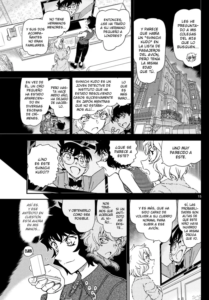 Detective Conan capítulo 1050, página 16