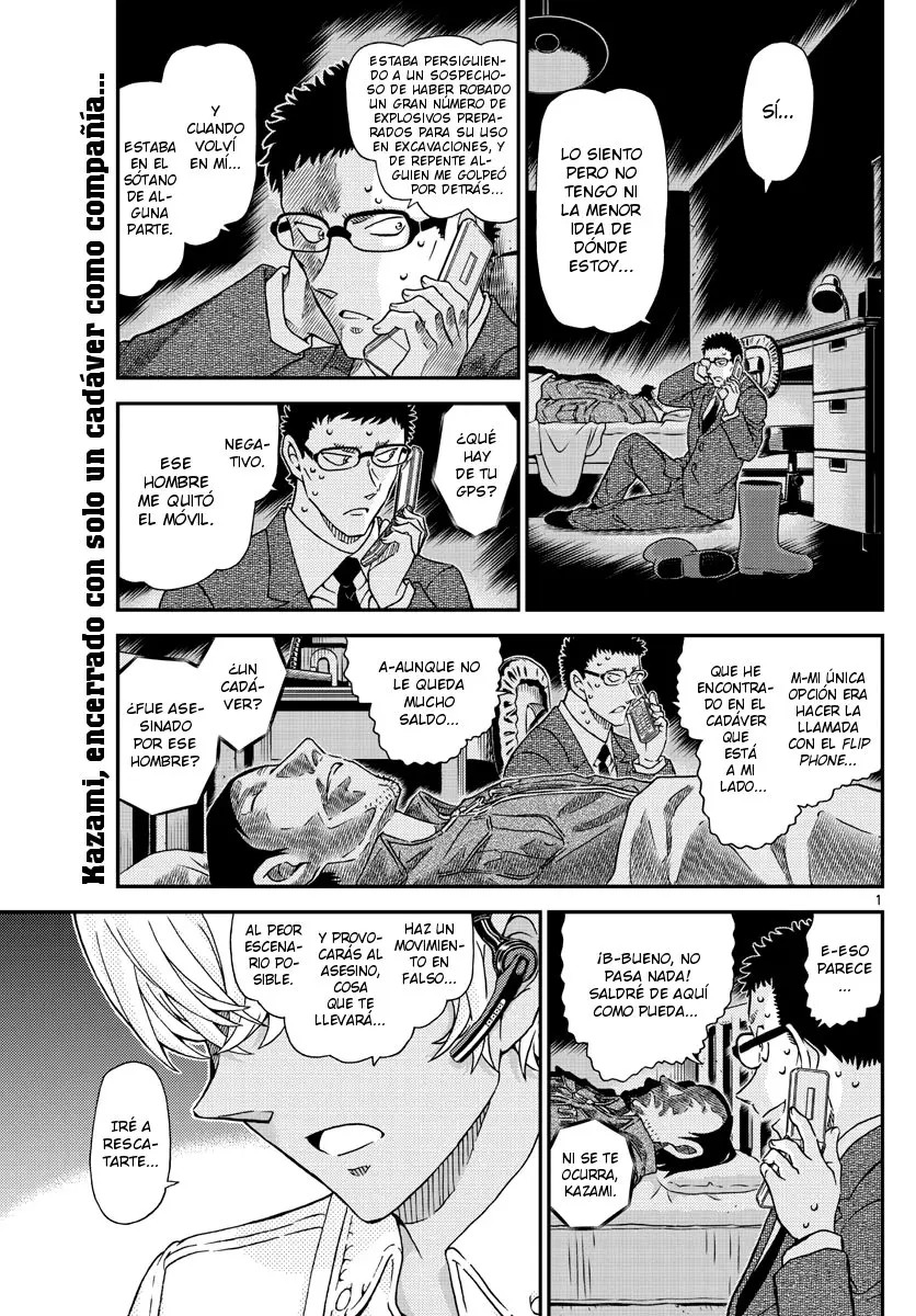 Detective Conan capítulo 1051, página 2