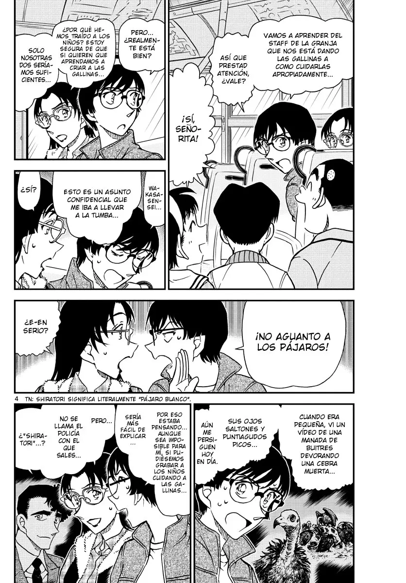 Detective Conan capítulo 1051, página 5