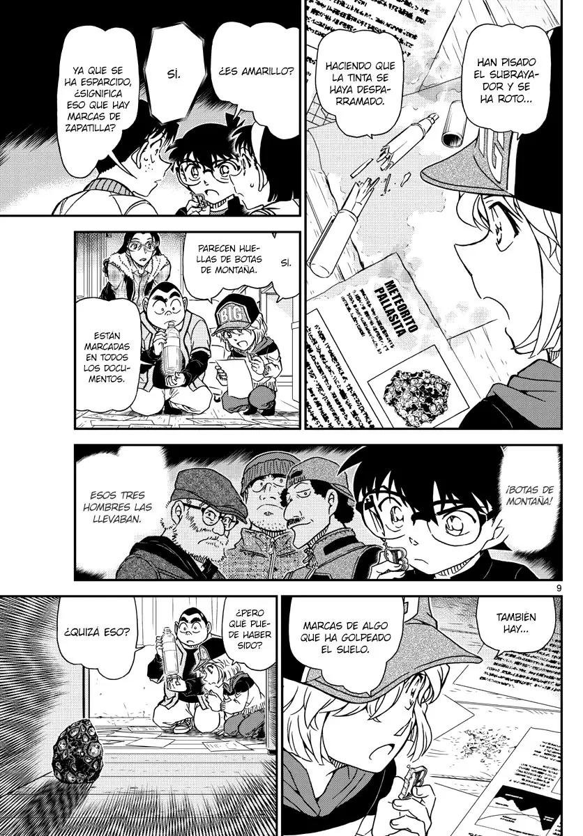 Detective Conan capítulo 1053, página 9