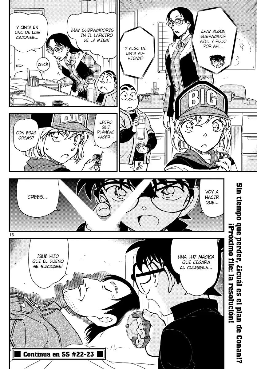 Detective Conan capítulo 1053, página 16