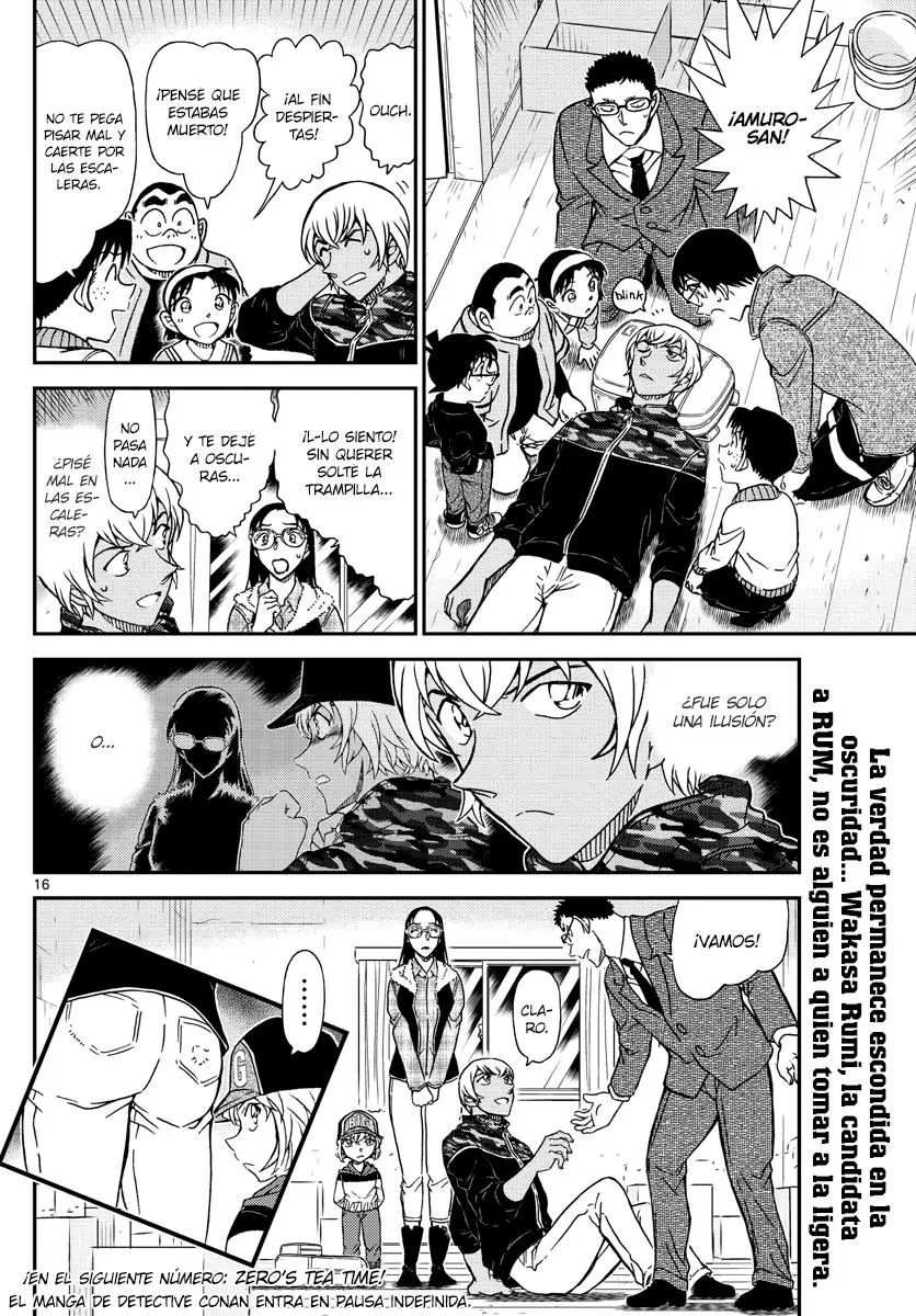 Detective Conan capítulo 1054, página 17