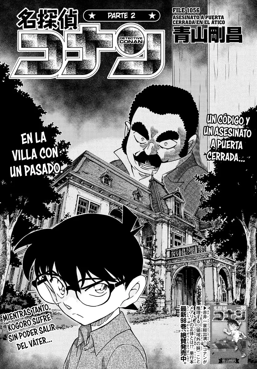 Detective Conan capítulo 1056, página 1