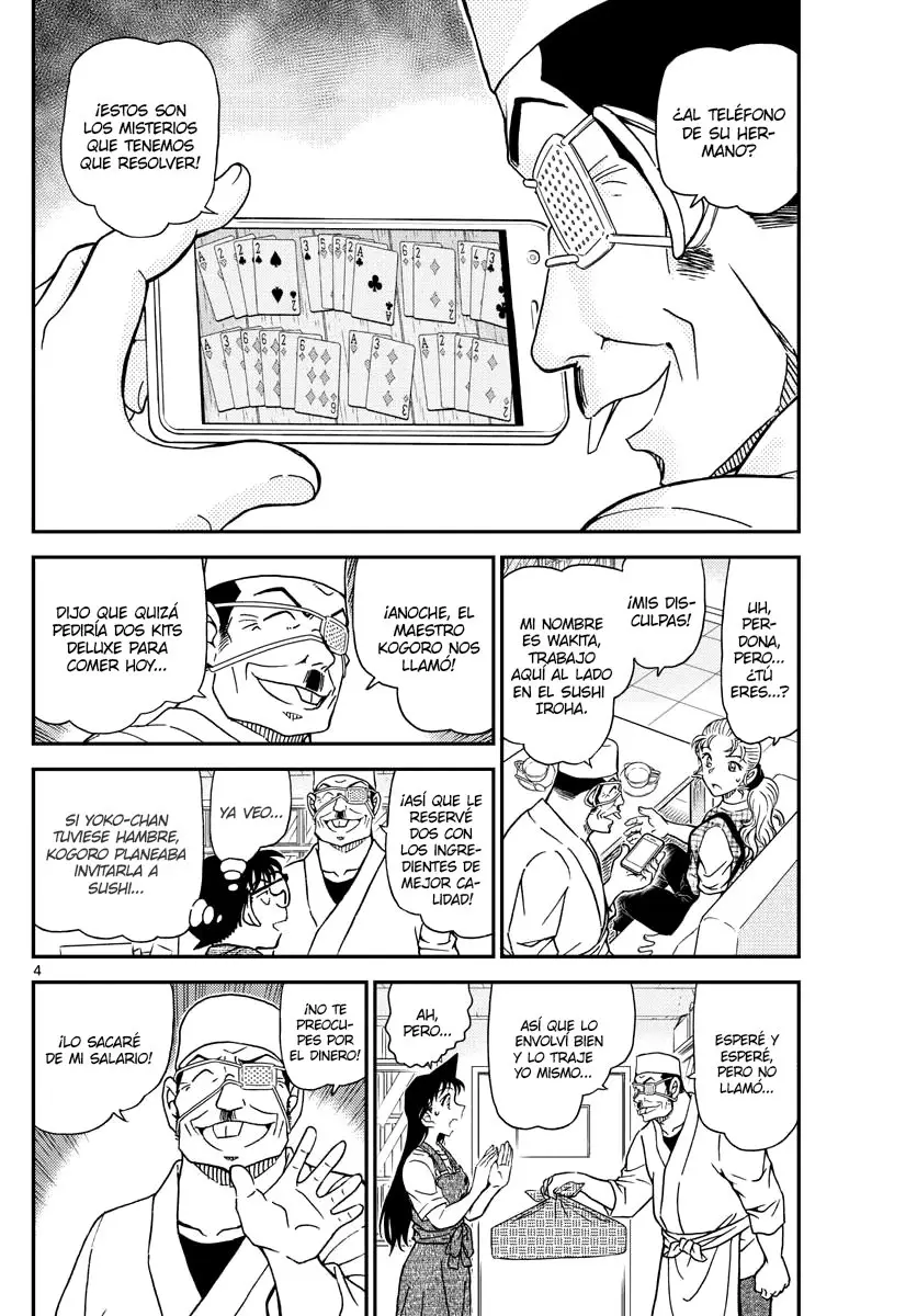 Detective Conan capítulo 1056, página 4