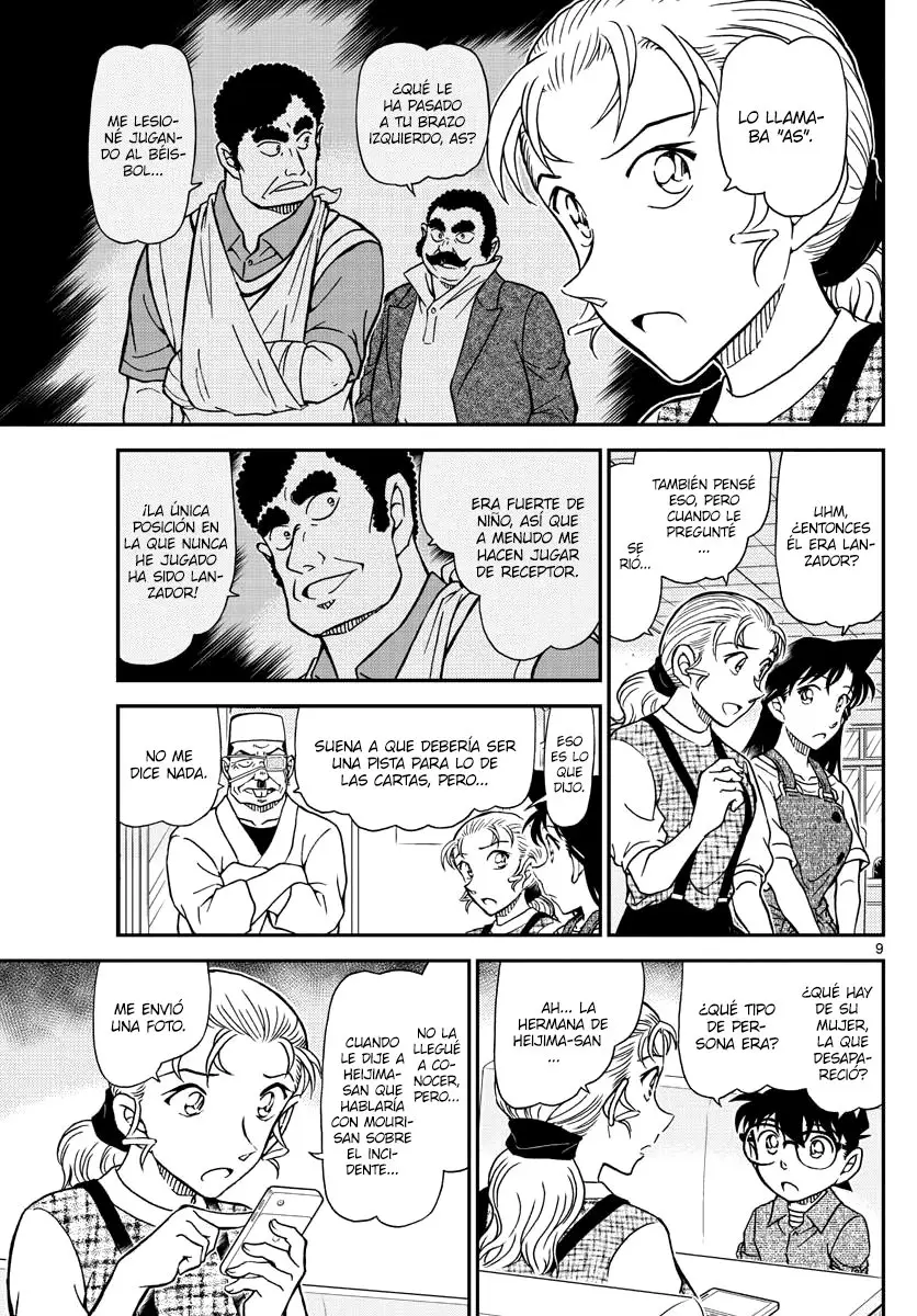 Detective Conan capítulo 1056, página 9