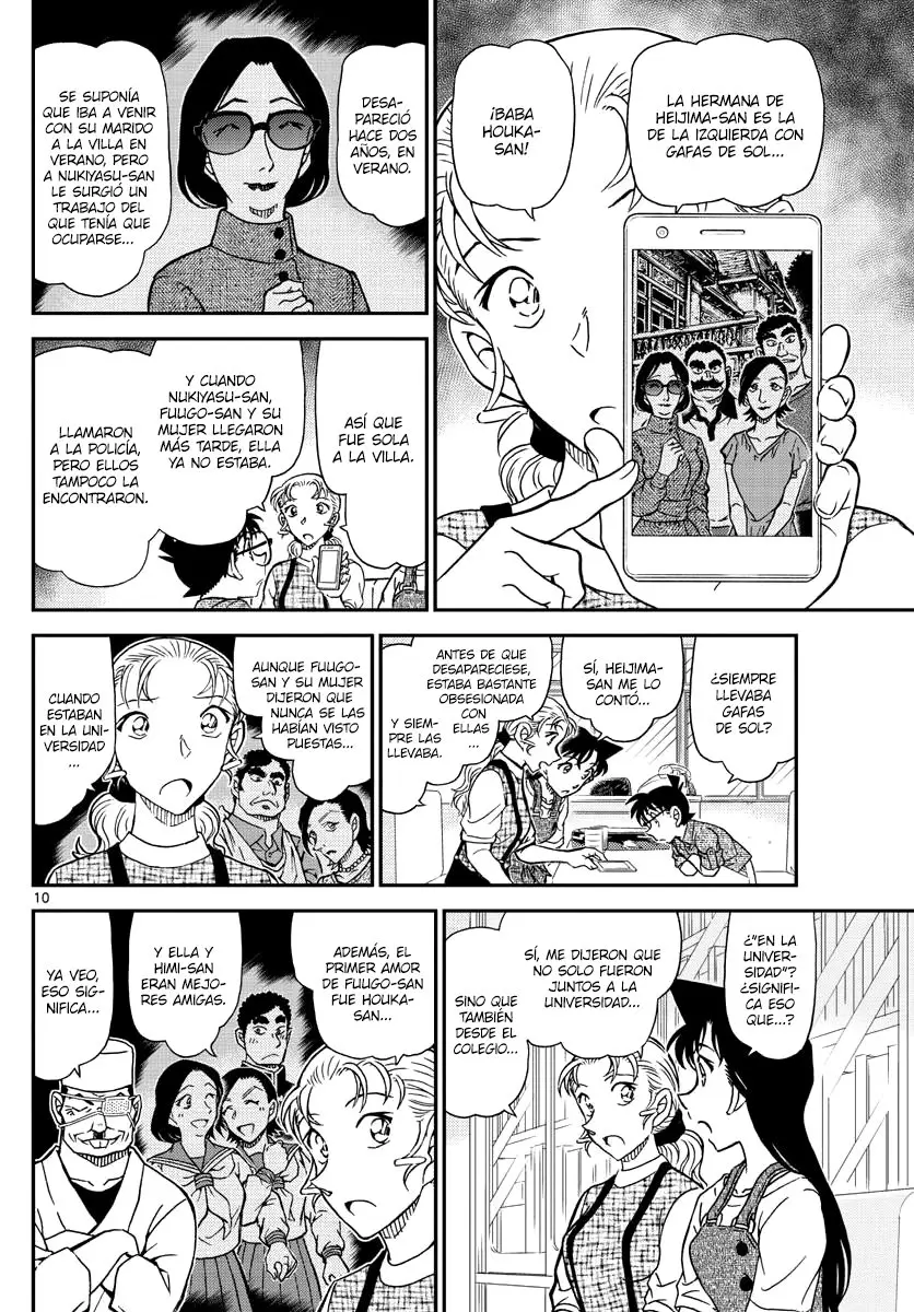 Detective Conan capítulo 1056, página 10