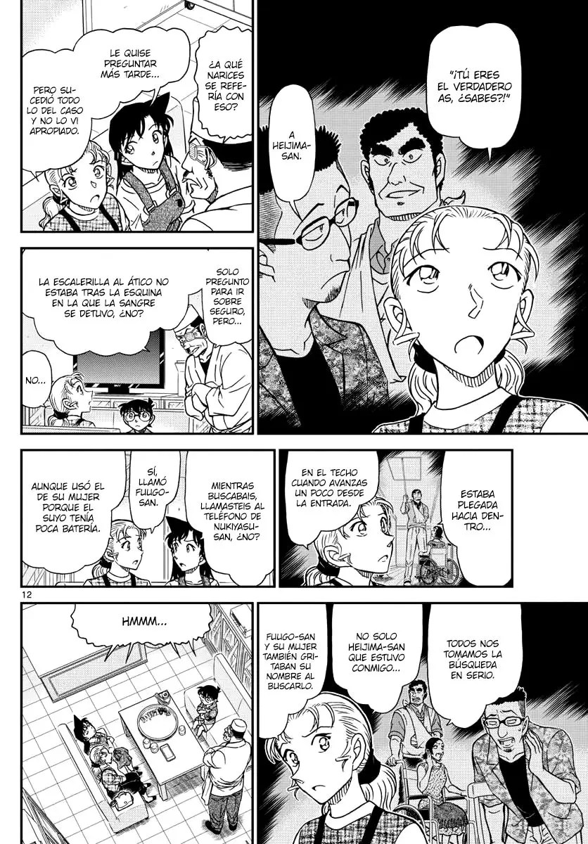 Detective Conan capítulo 1056, página 12