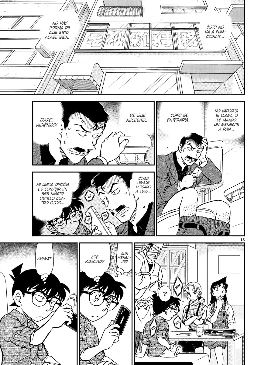 Detective Conan capítulo 1056, página 13