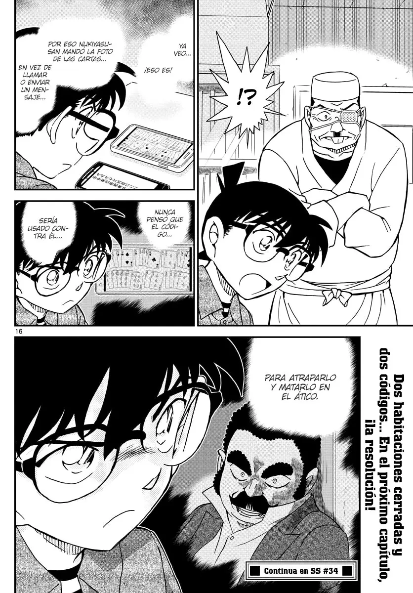 Detective Conan capítulo 1056, página 16