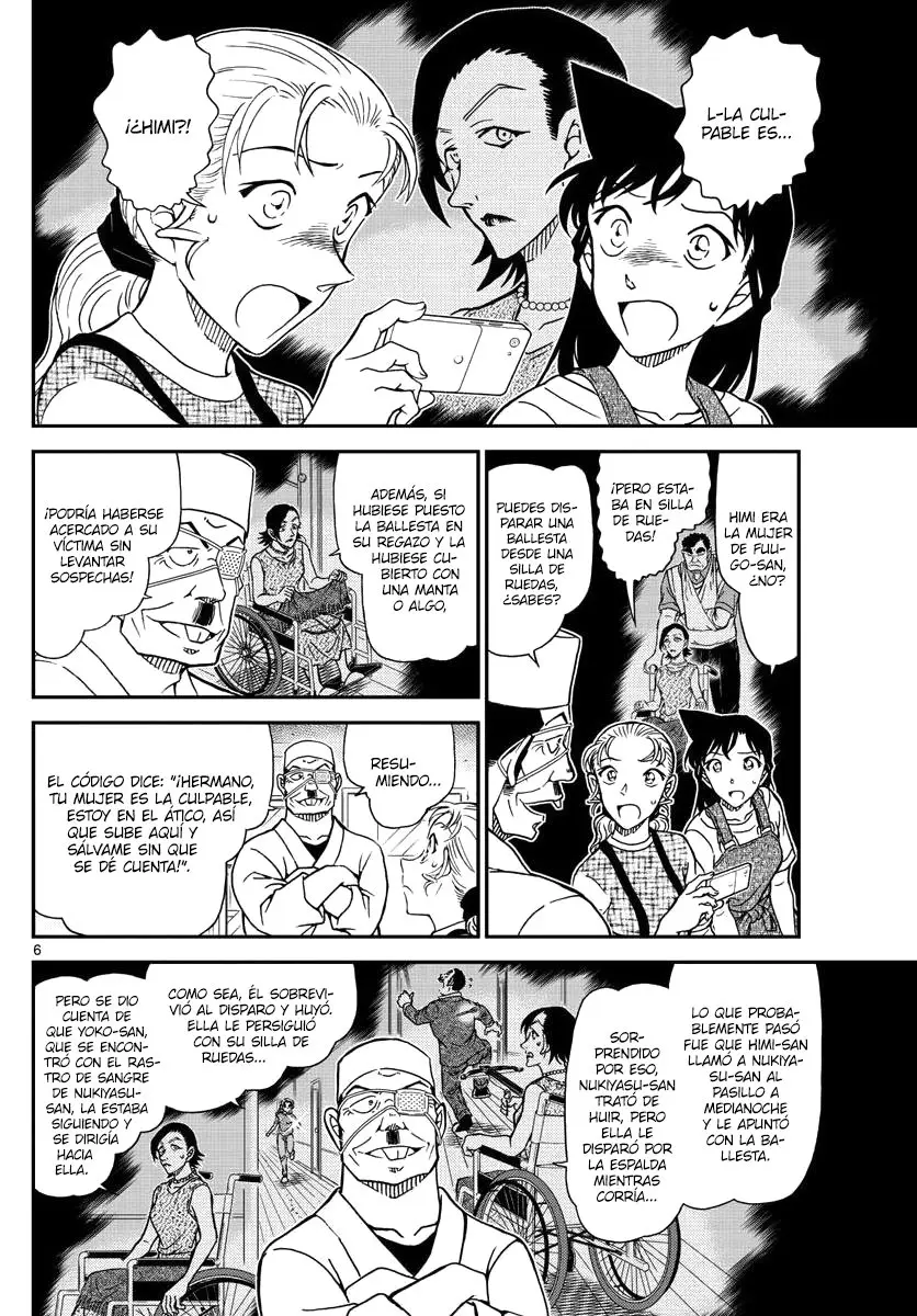 Detective Conan capítulo 1057, página 6