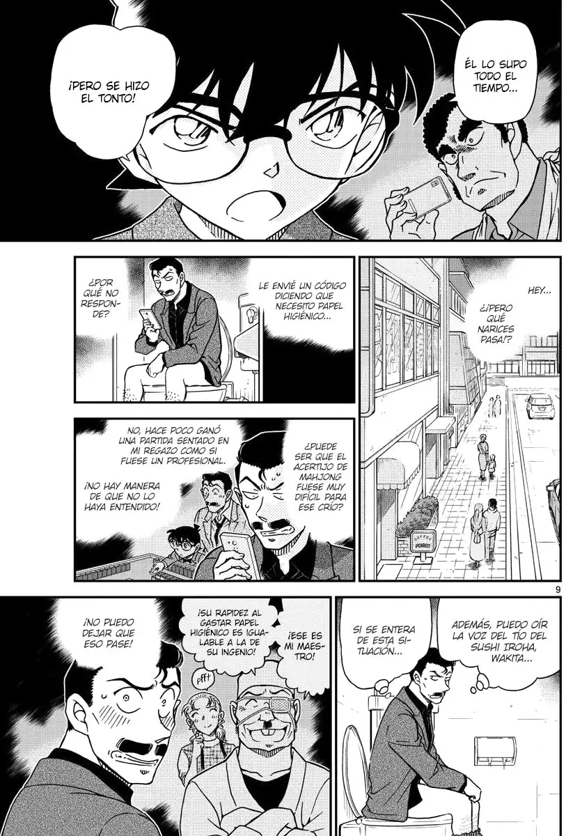 Detective Conan capítulo 1057, página 9