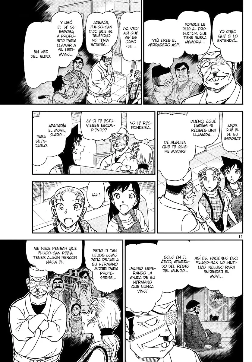 Detective Conan capítulo 1057, página 11
