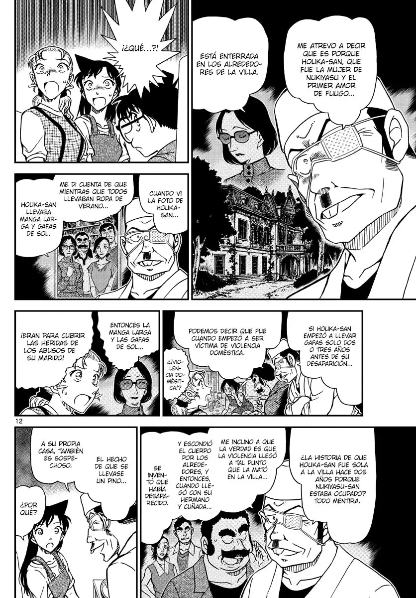 Detective Conan capítulo 1057, página 12