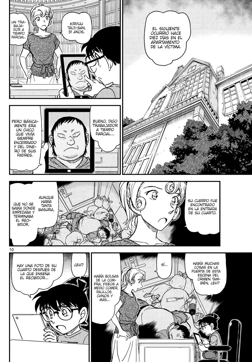 Detective Conan capítulo 1058, página 10