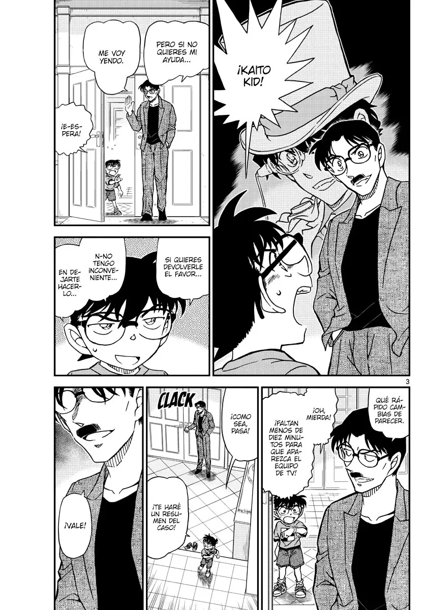 Detective Conan capítulo 1059, página 3
