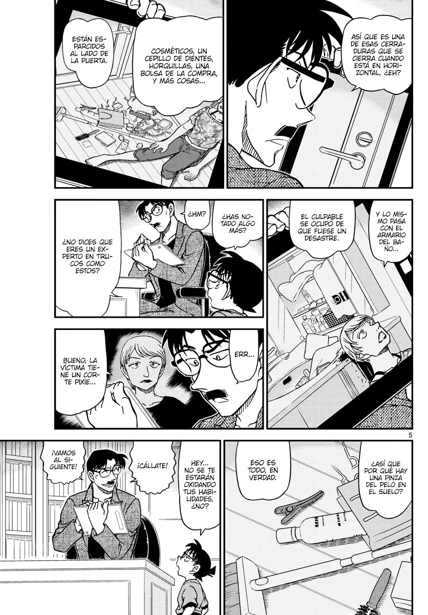 Detective Conan capítulo 1059, página 5