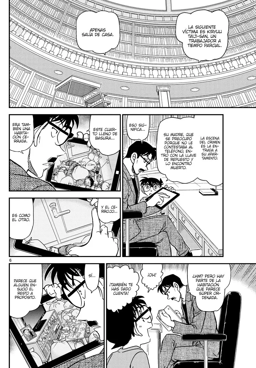 Detective Conan capítulo 1059, página 6