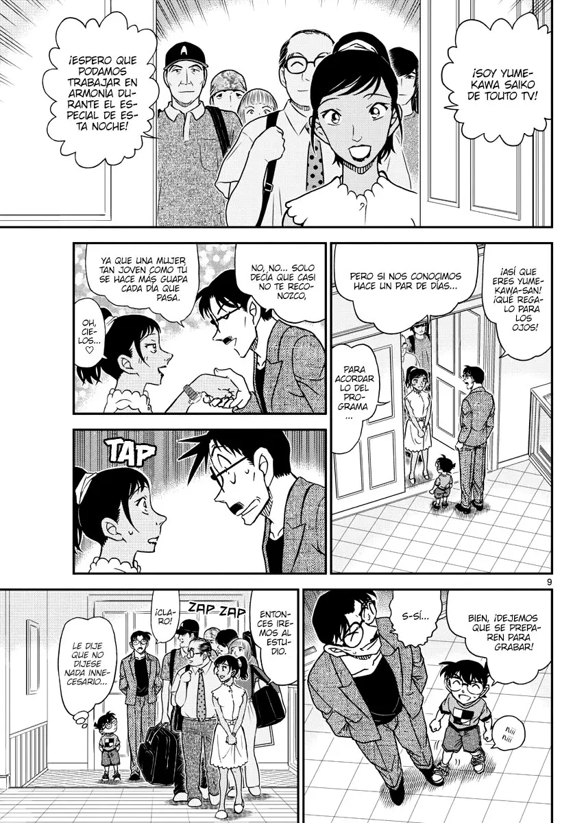 Detective Conan capítulo 1059, página 9