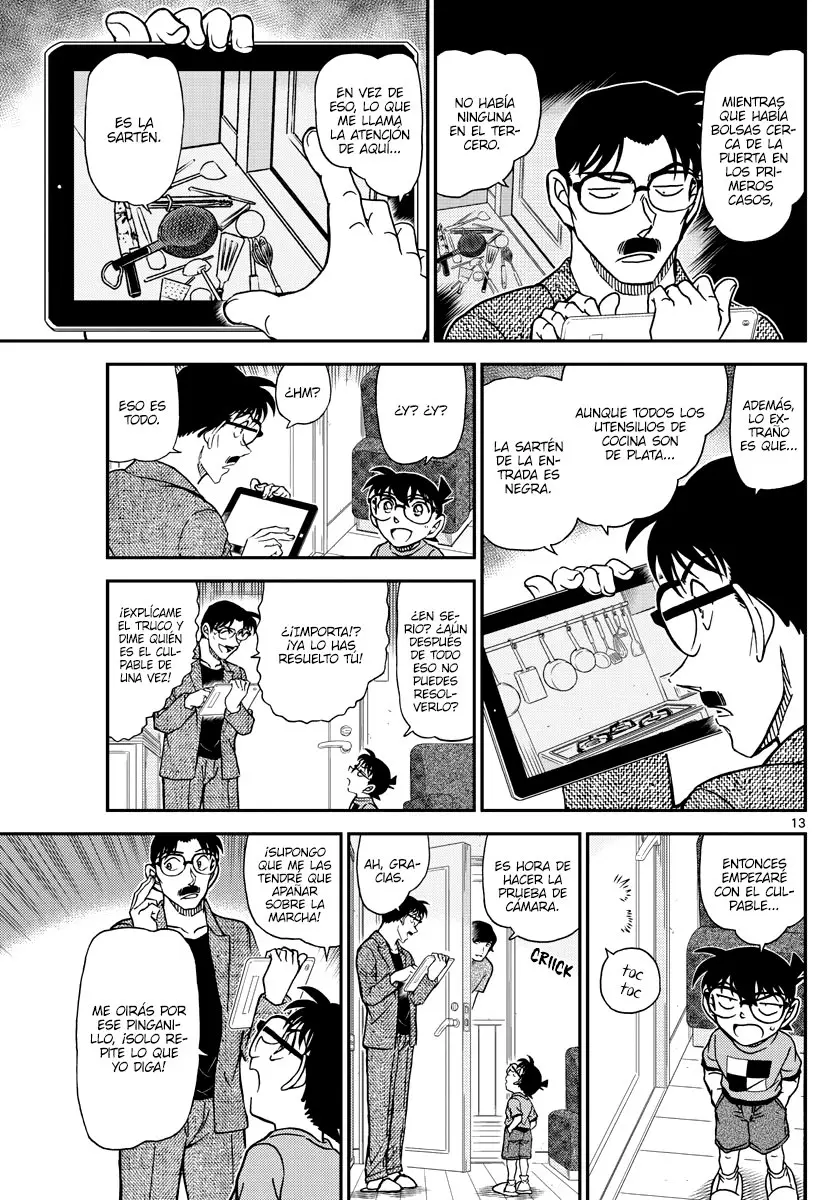 Detective Conan capítulo 1059, página 13