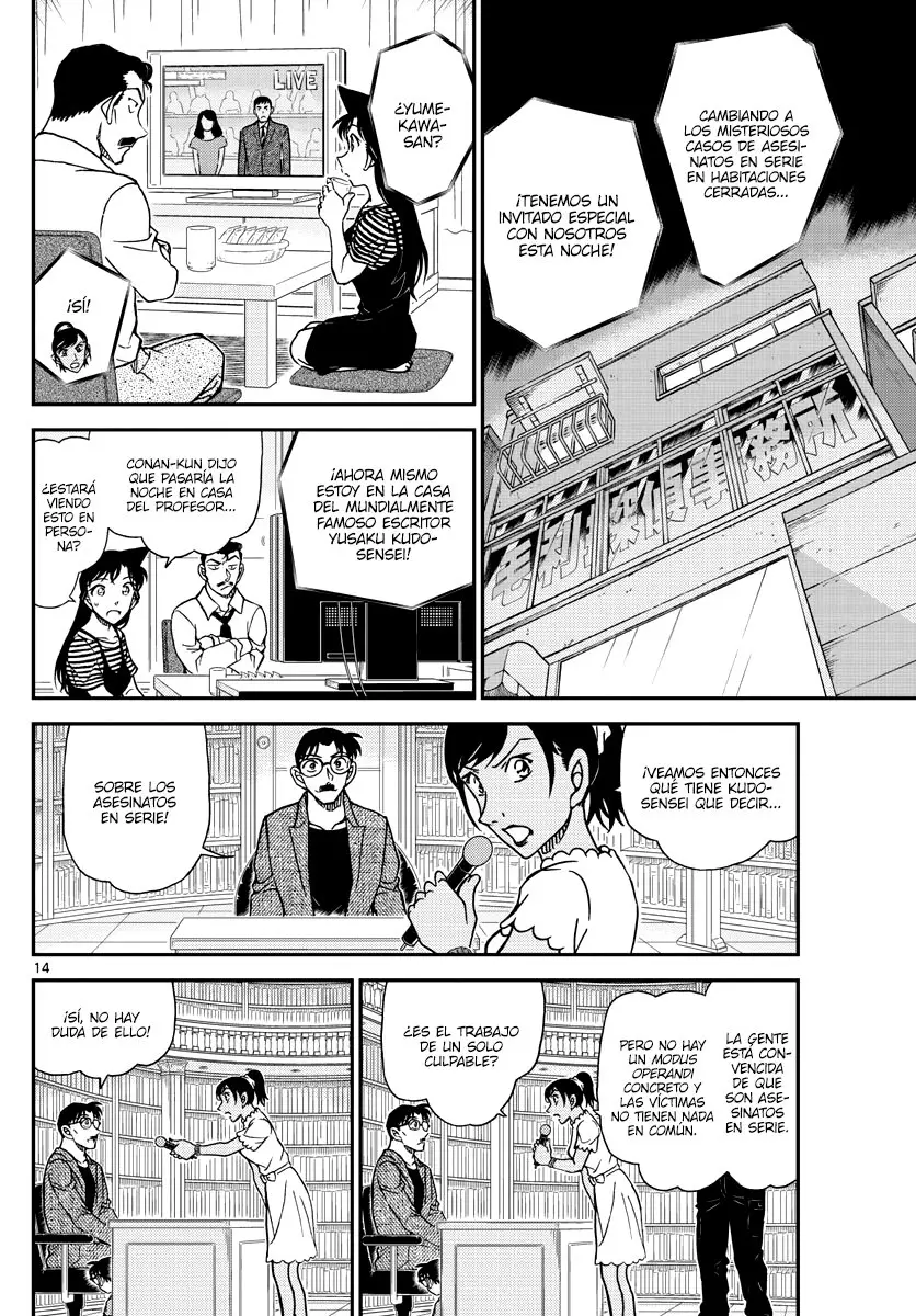 Detective Conan capítulo 1059, página 14