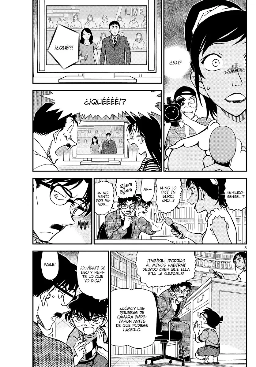 Detective Conan capítulo 1060, página 3