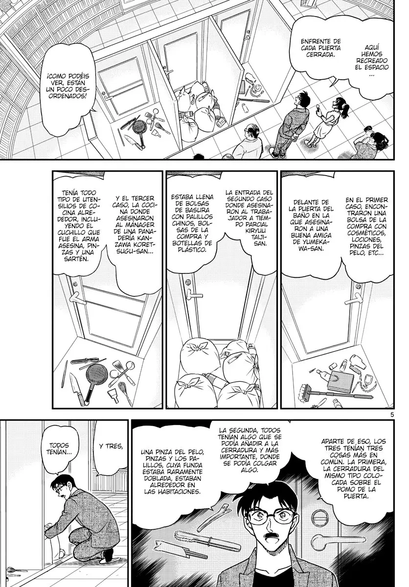 Detective Conan capítulo 1060, página 5