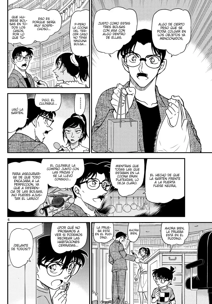 Detective Conan capítulo 1060, página 6