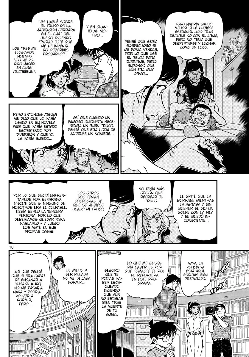 Detective Conan capítulo 1060, página 10