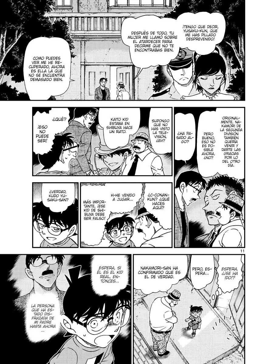 Detective Conan capítulo 1060, página 11