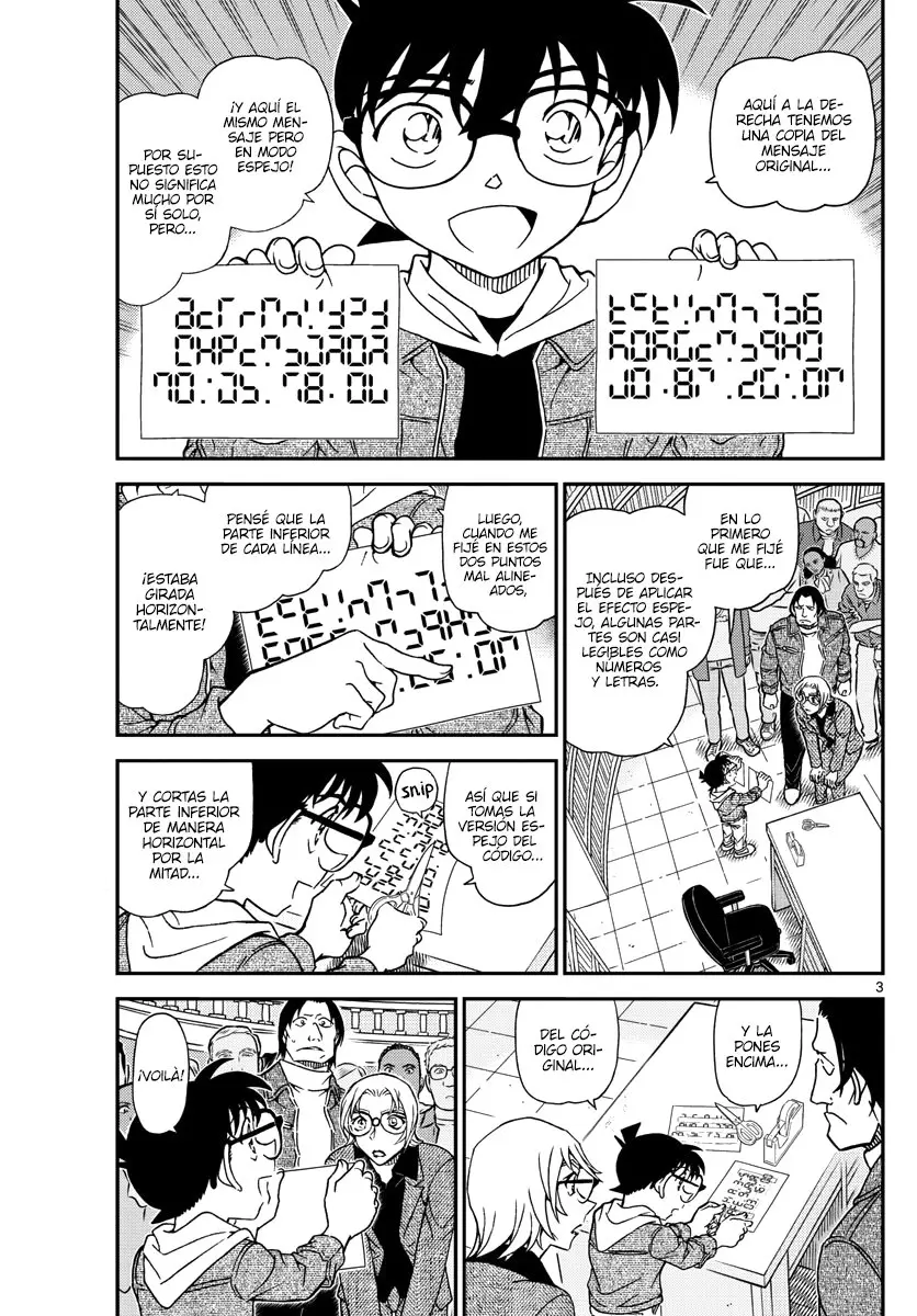 Detective Conan capítulo 1062, página 3