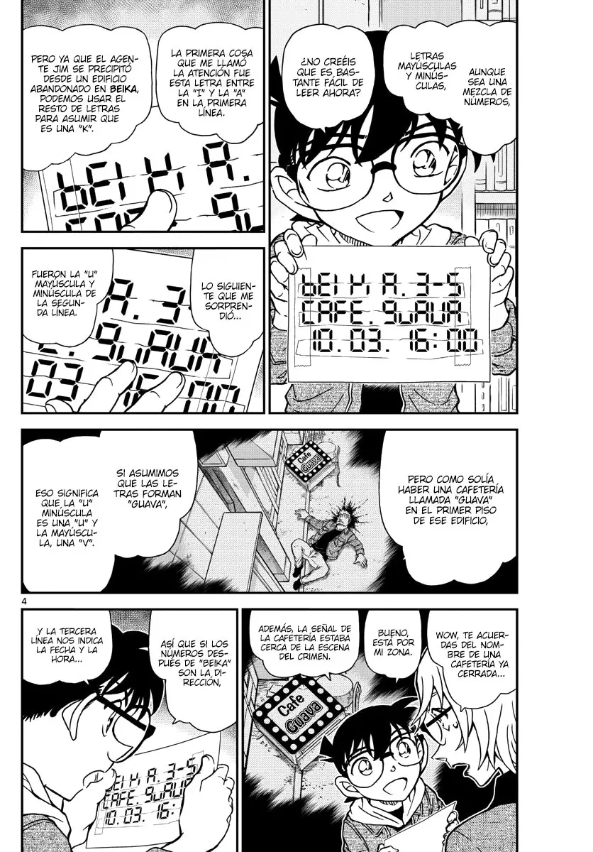 Detective Conan capítulo 1062, página 4