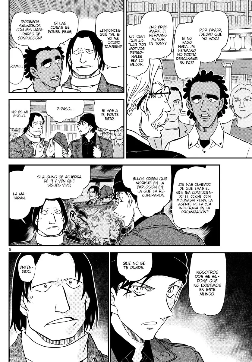 Detective Conan capítulo 1062, página 8
