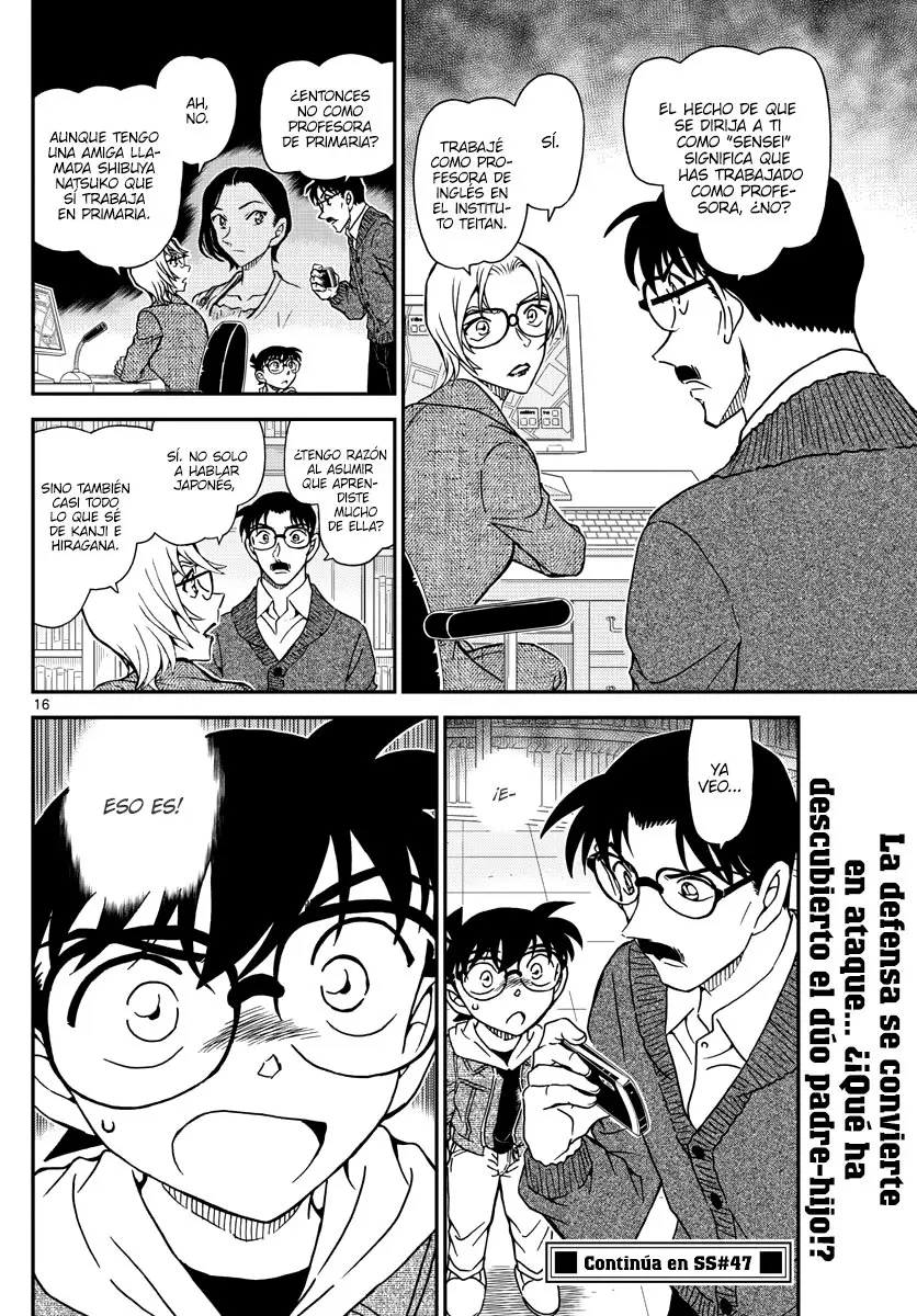 Detective Conan capítulo 1062, página 16