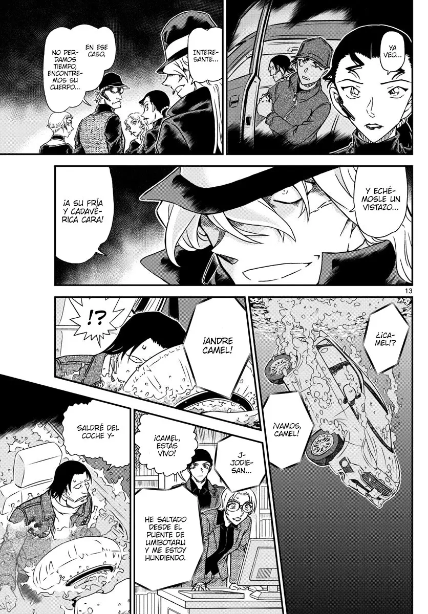 Detective Conan capítulo 1063, página 13