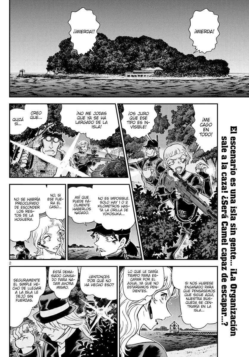 Detective Conan capítulo 1065, página 2