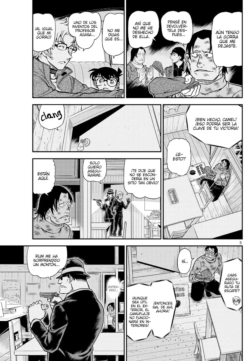 Detective Conan capítulo 1065, página 5
