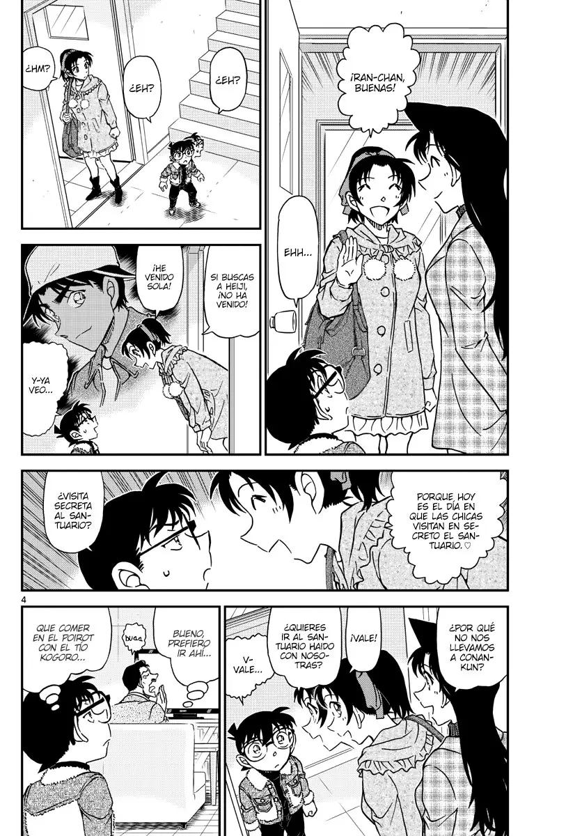 Detective Conan capítulo 1067, página 4
