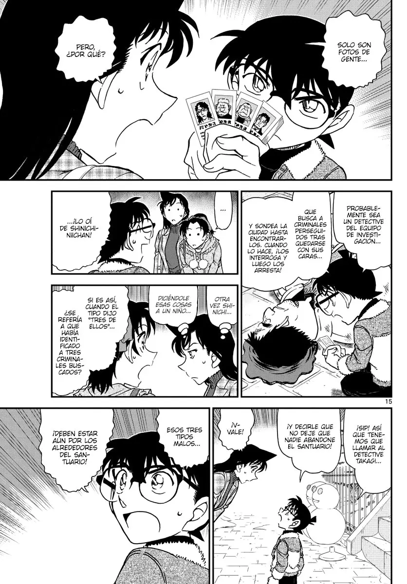 Detective Conan capítulo 1067, página 15