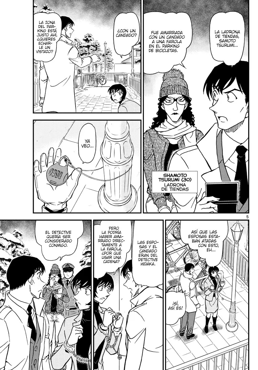 Detective Conan capítulo 1068, página 5