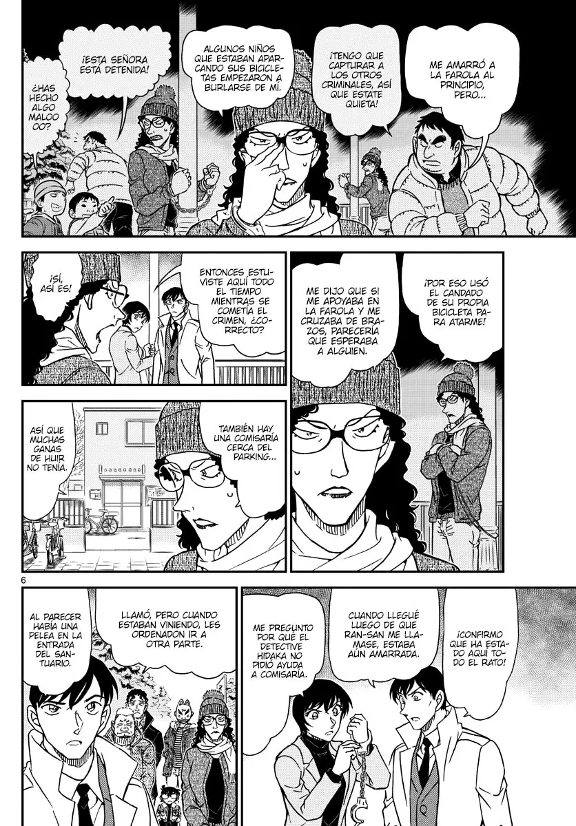 Detective Conan capítulo 1068, página 6