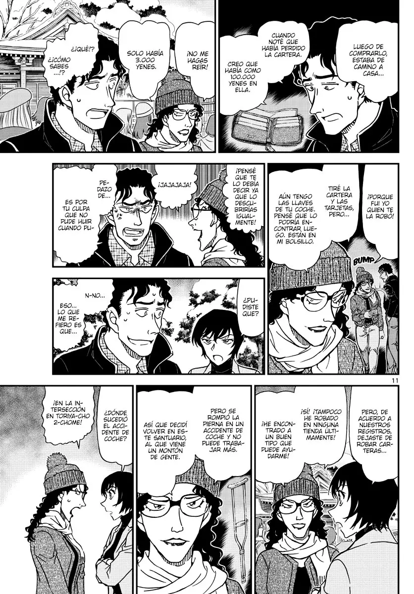 Detective Conan capítulo 1068, página 11