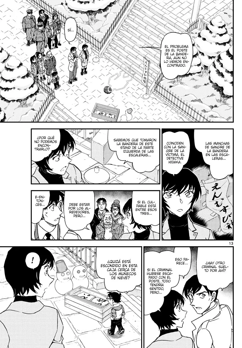 Detective Conan capítulo 1068, página 13
