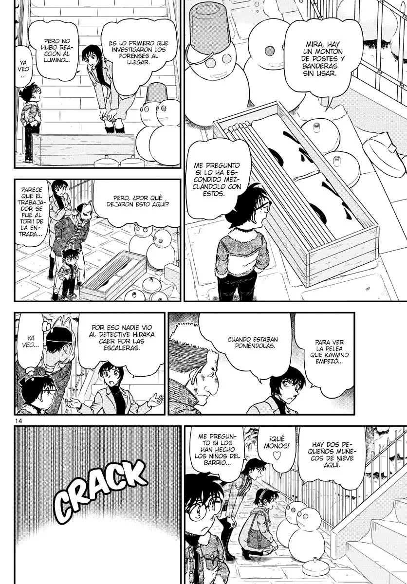 Detective Conan capítulo 1068, página 14