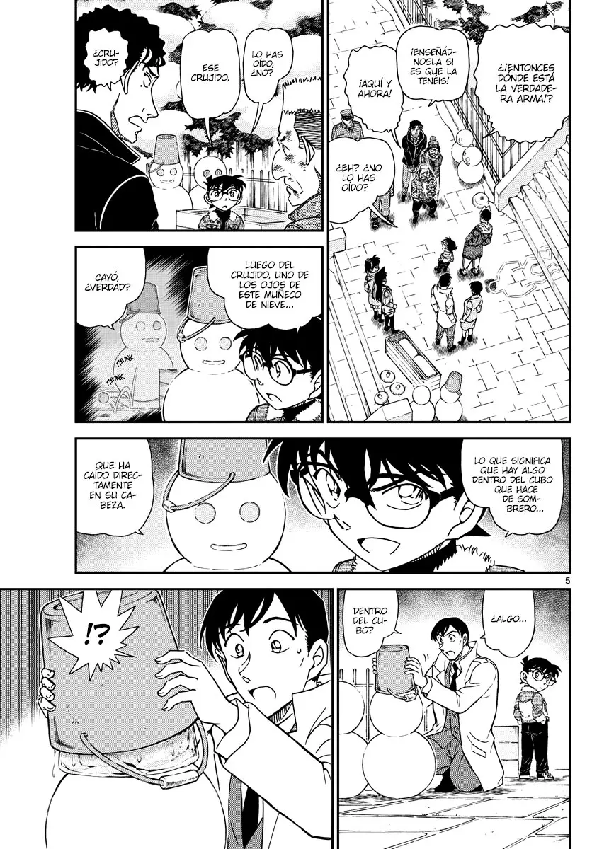 Detective Conan capítulo 1069, página 5