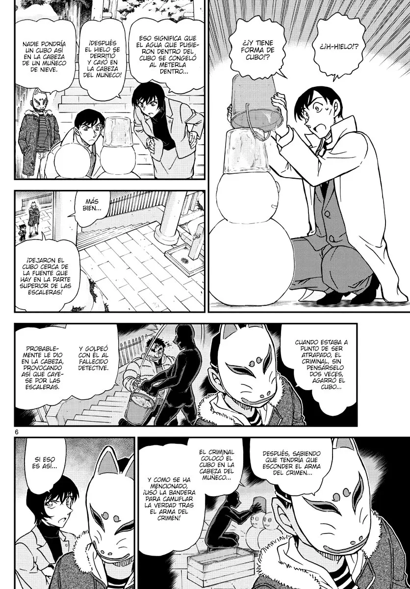 Detective Conan capítulo 1069, página 6