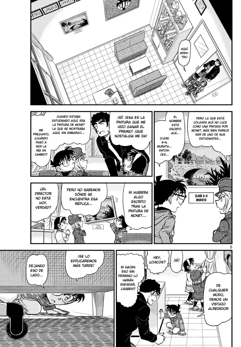 Detective Conan capítulo 1071, página 5