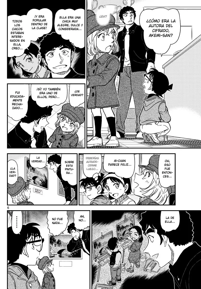 Detective Conan capítulo 1071, página 6