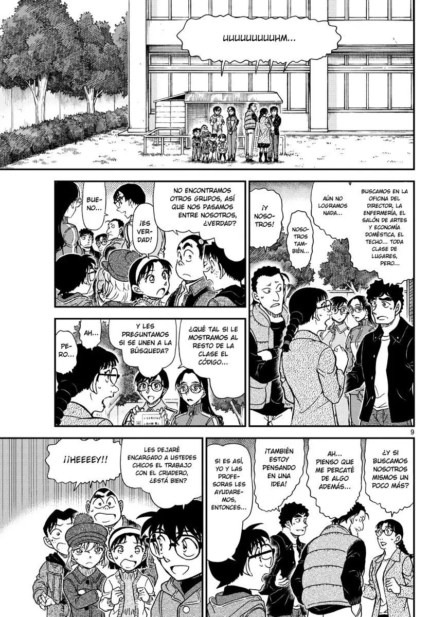 Detective Conan capítulo 1071, página 9