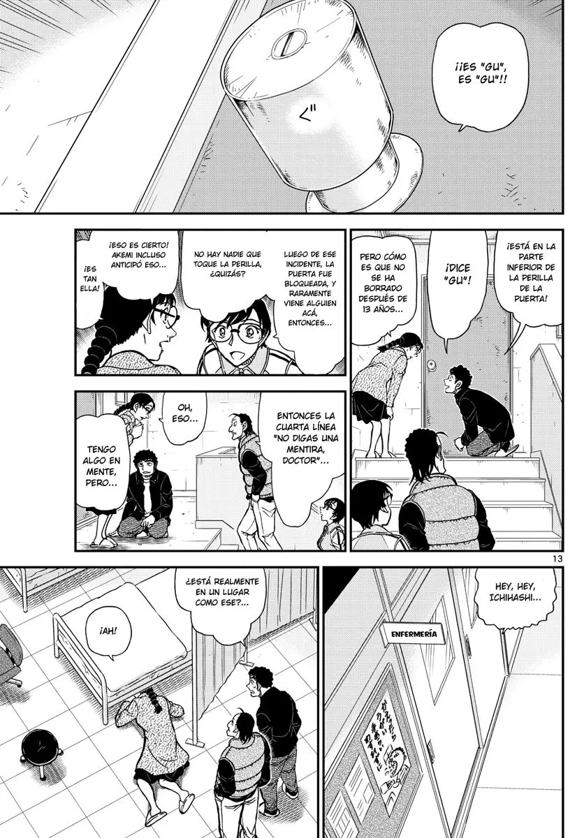Detective Conan capítulo 1071, página 13